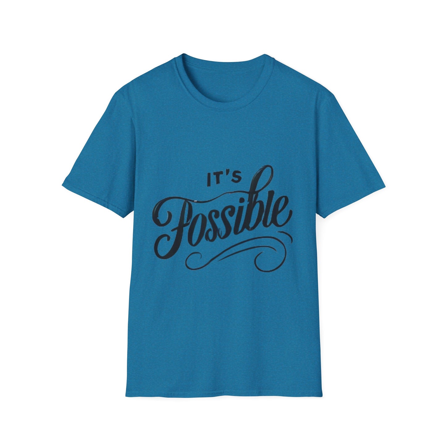 "It's Possible" Motivational Unisex Softstyle T-Shirt