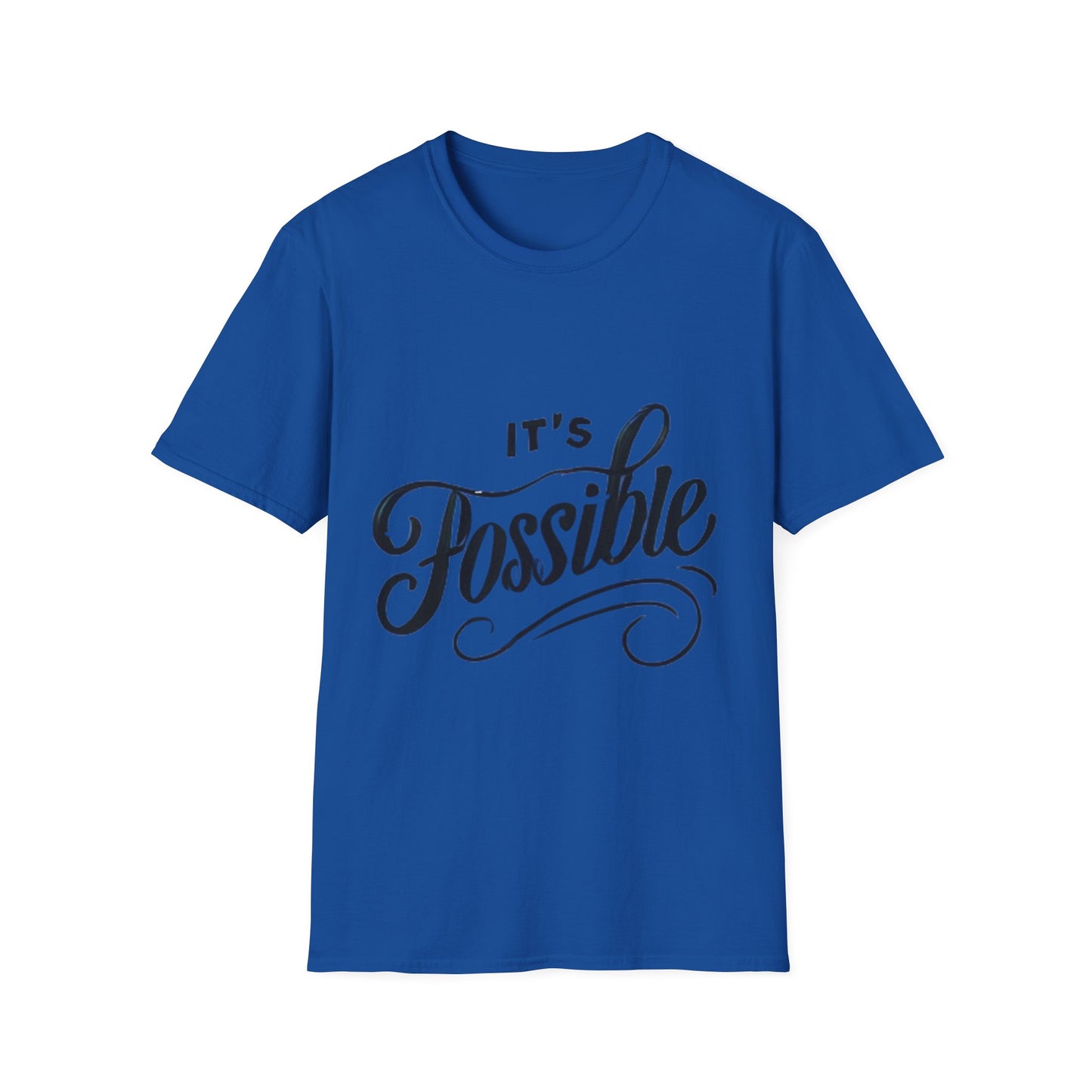 "It's Possible" Motivational Unisex Softstyle T-Shirt