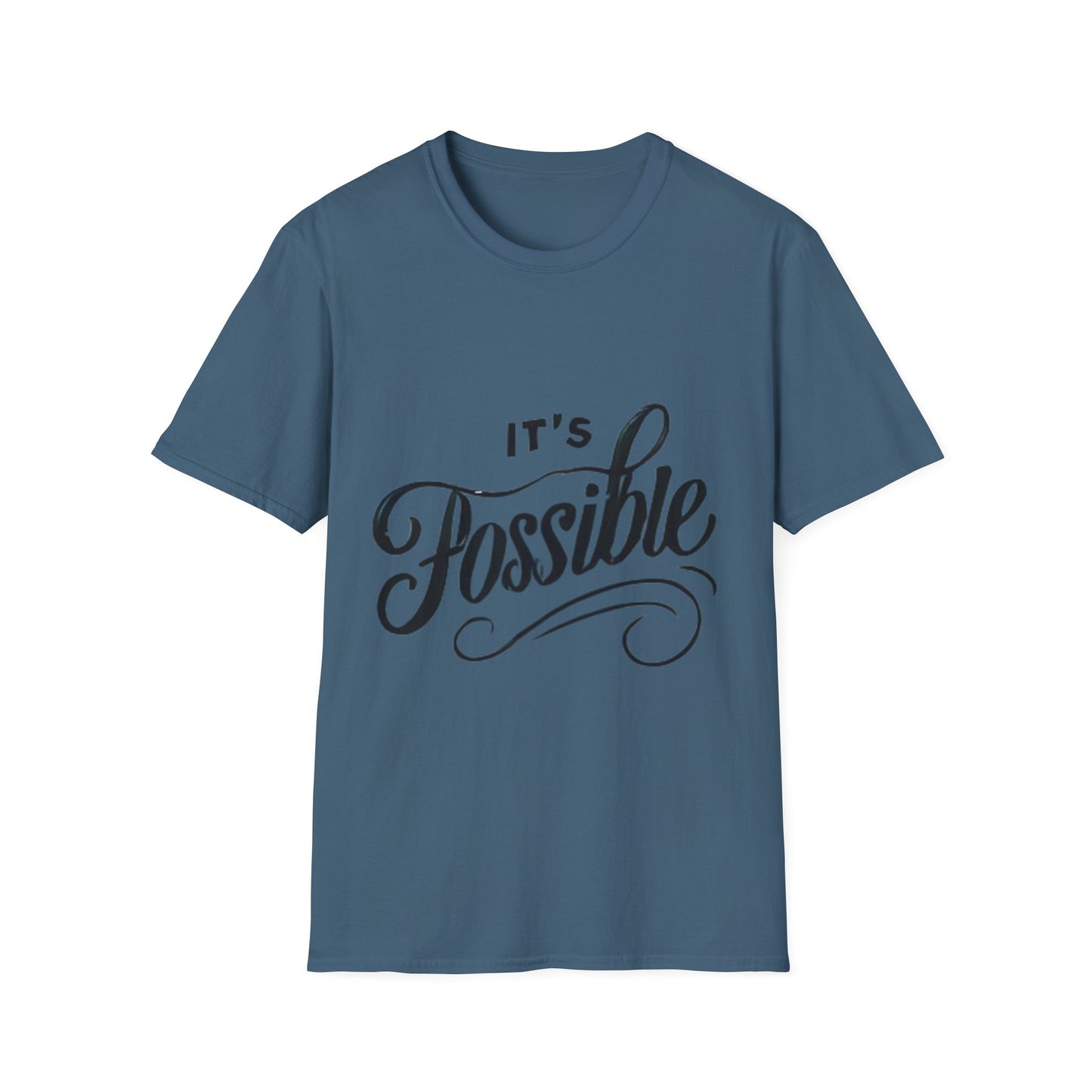 "It's Possible" Motivational Unisex Softstyle T-Shirt