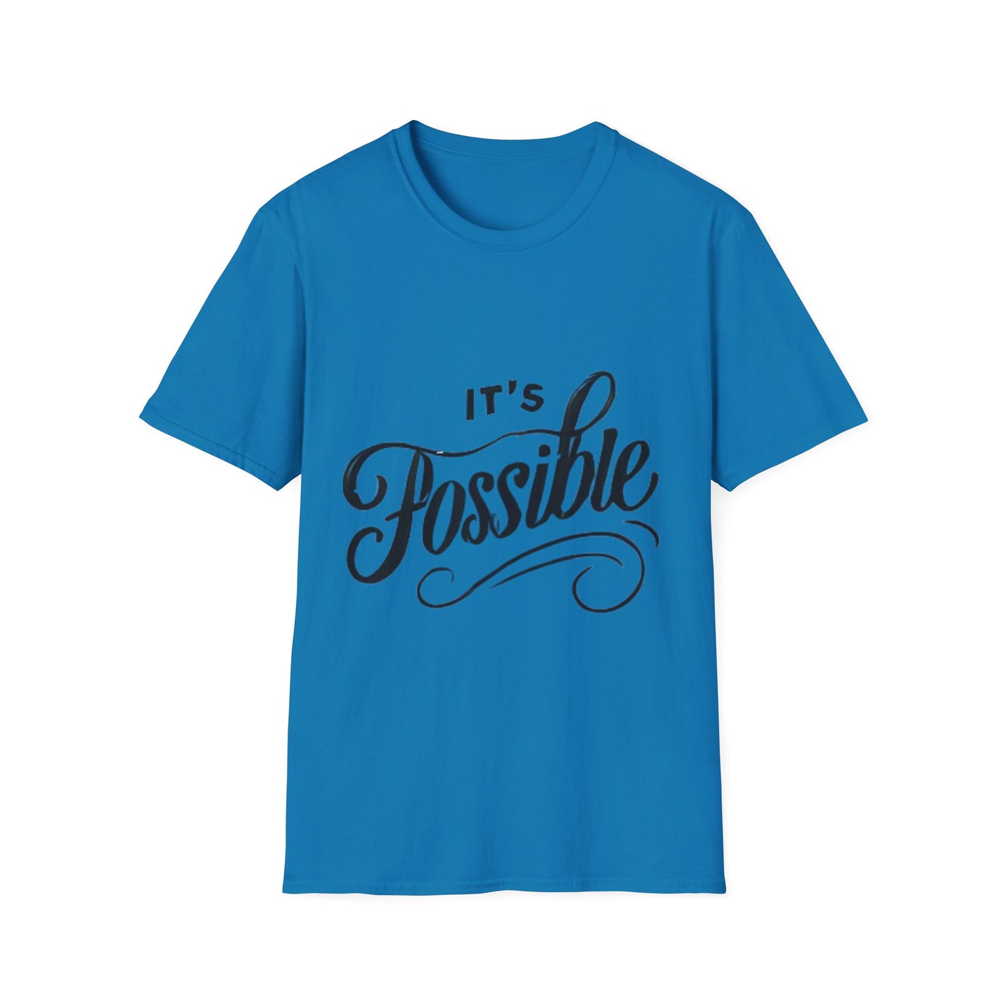"It's Possible" Motivational Unisex Softstyle T-Shirt