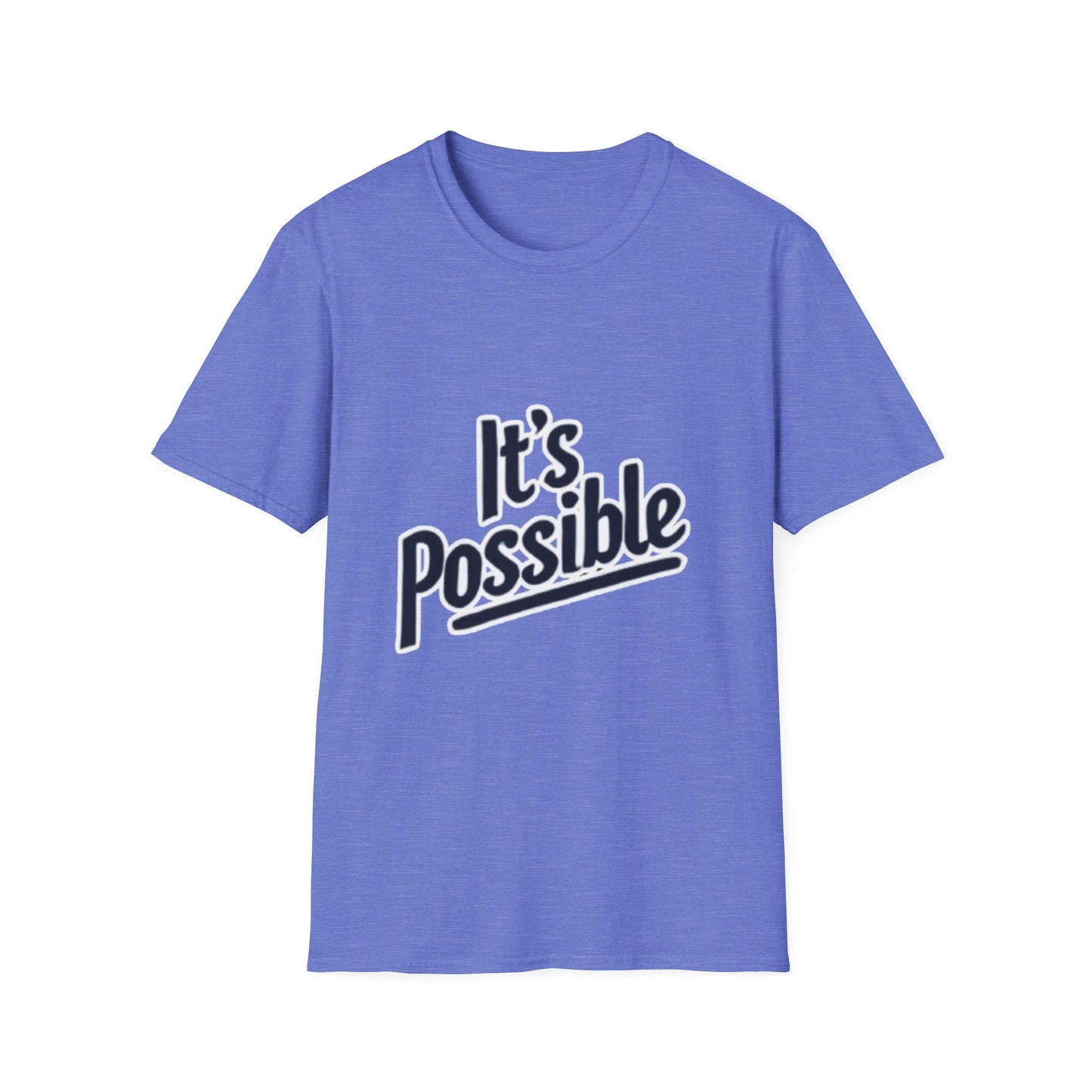 "It's Possible" Motivational Unisex Softstyle T-Shirt