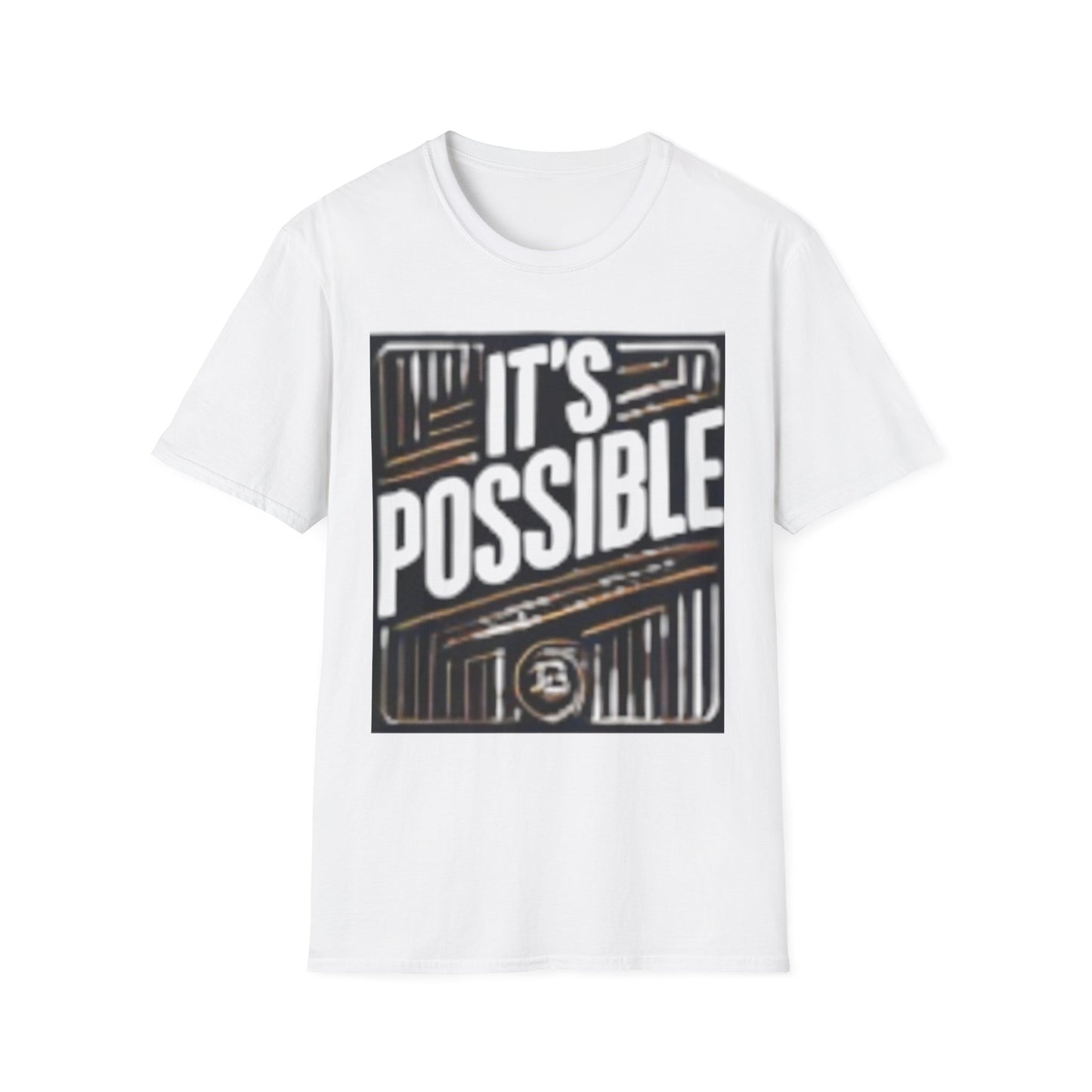 "It's Possible" Motivational Unisex Softstyle T-Shirt