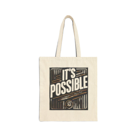 "It's Possible" Motivational Tote Bag