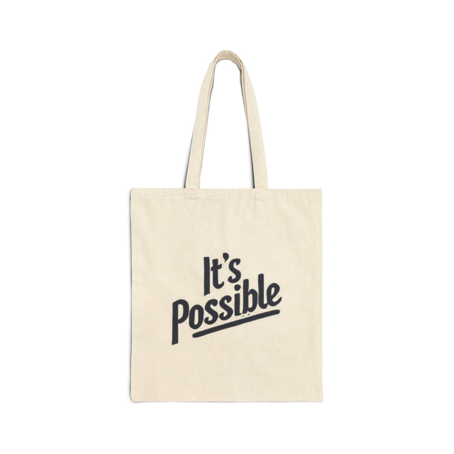 "It's Possible" Motivational Tote Bag