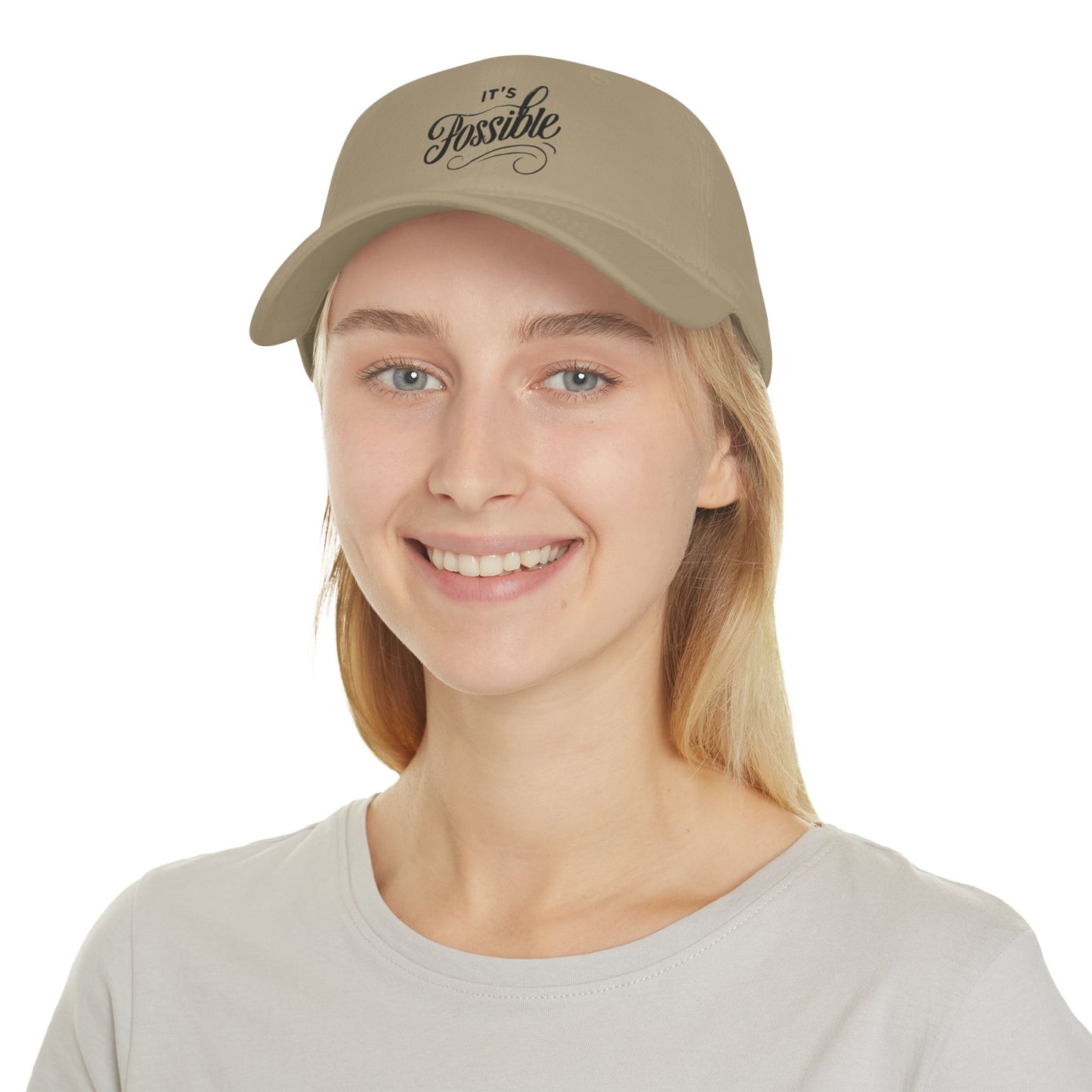 "It's Possible" Motivational Low Profile Baseball Cap