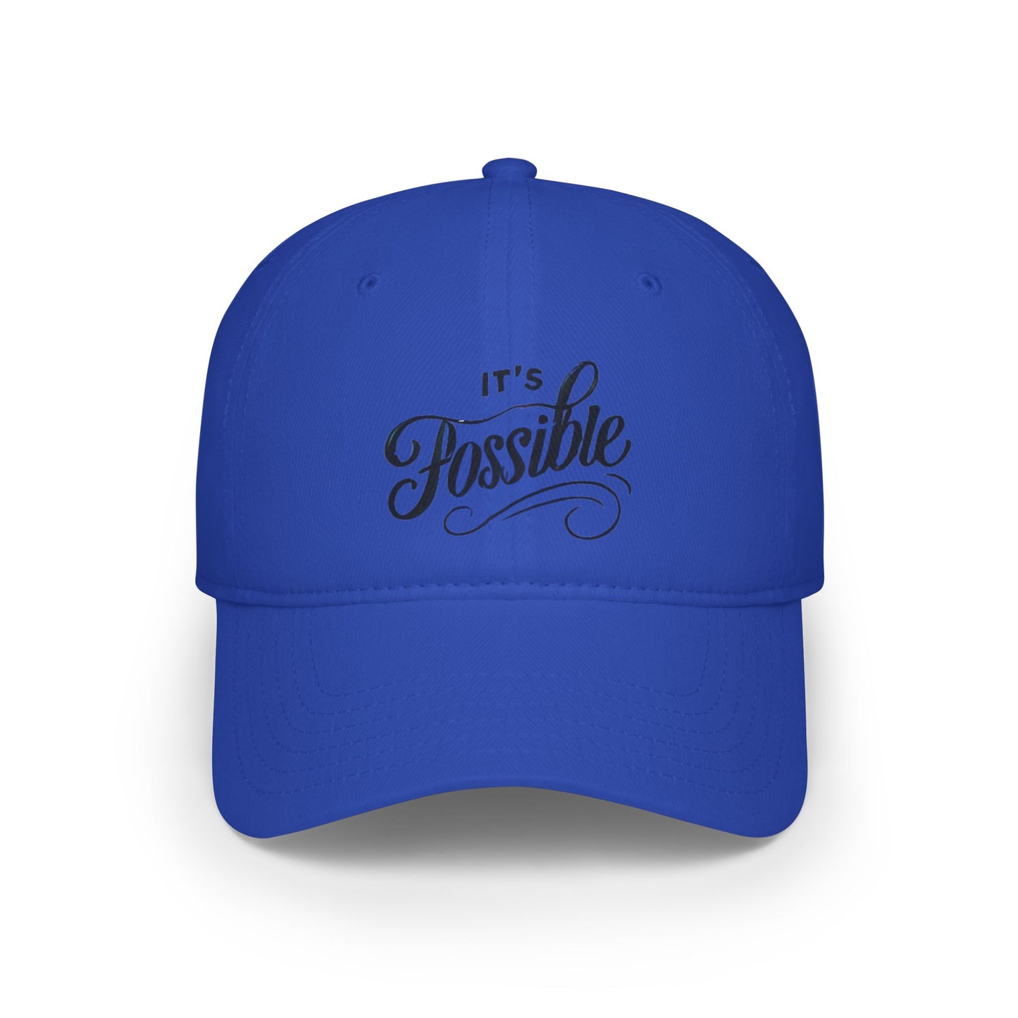 "It's Possible" Motivational Low Profile Baseball Cap