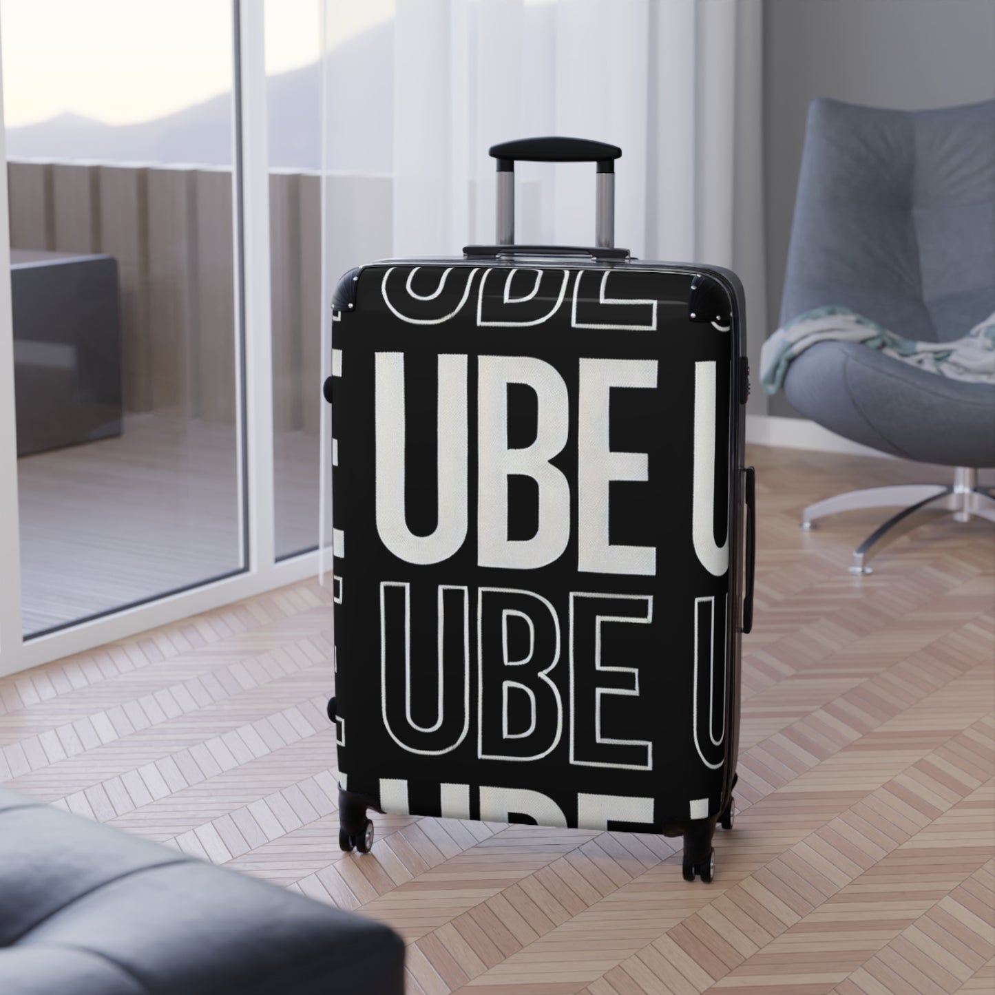 Stylish UBE Carry-On Suitcase for Trendy Travelers