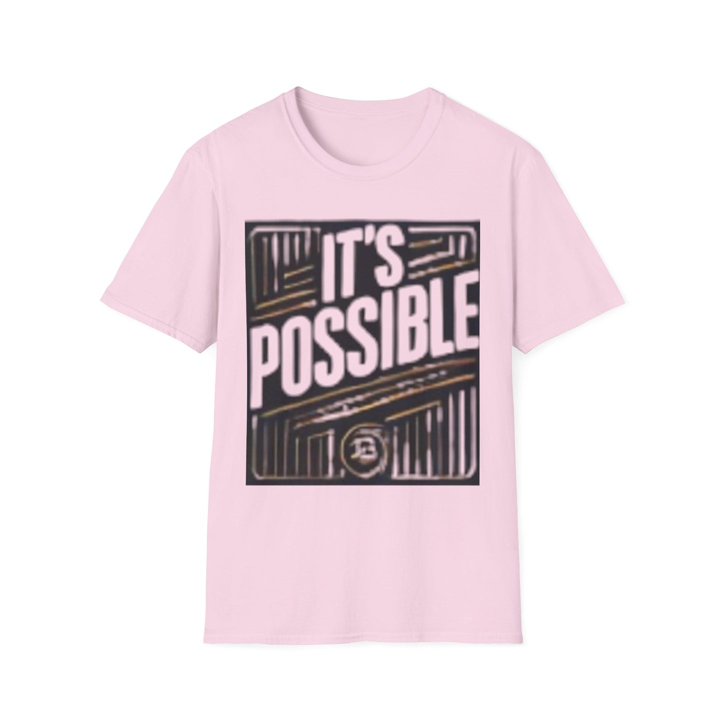 "It's Possible" Motivational Unisex Softstyle T-Shirt