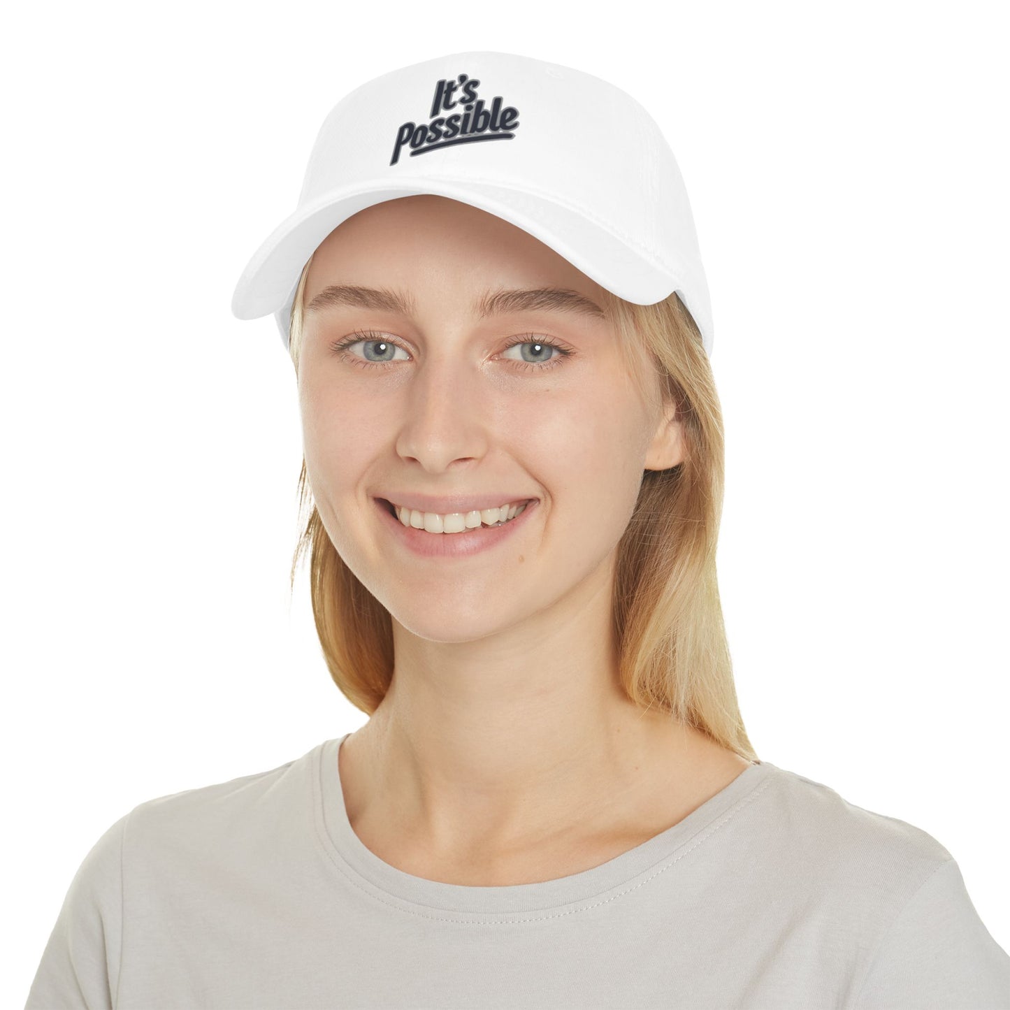 "It's Possible" Motivational Low Profile Baseball Cap