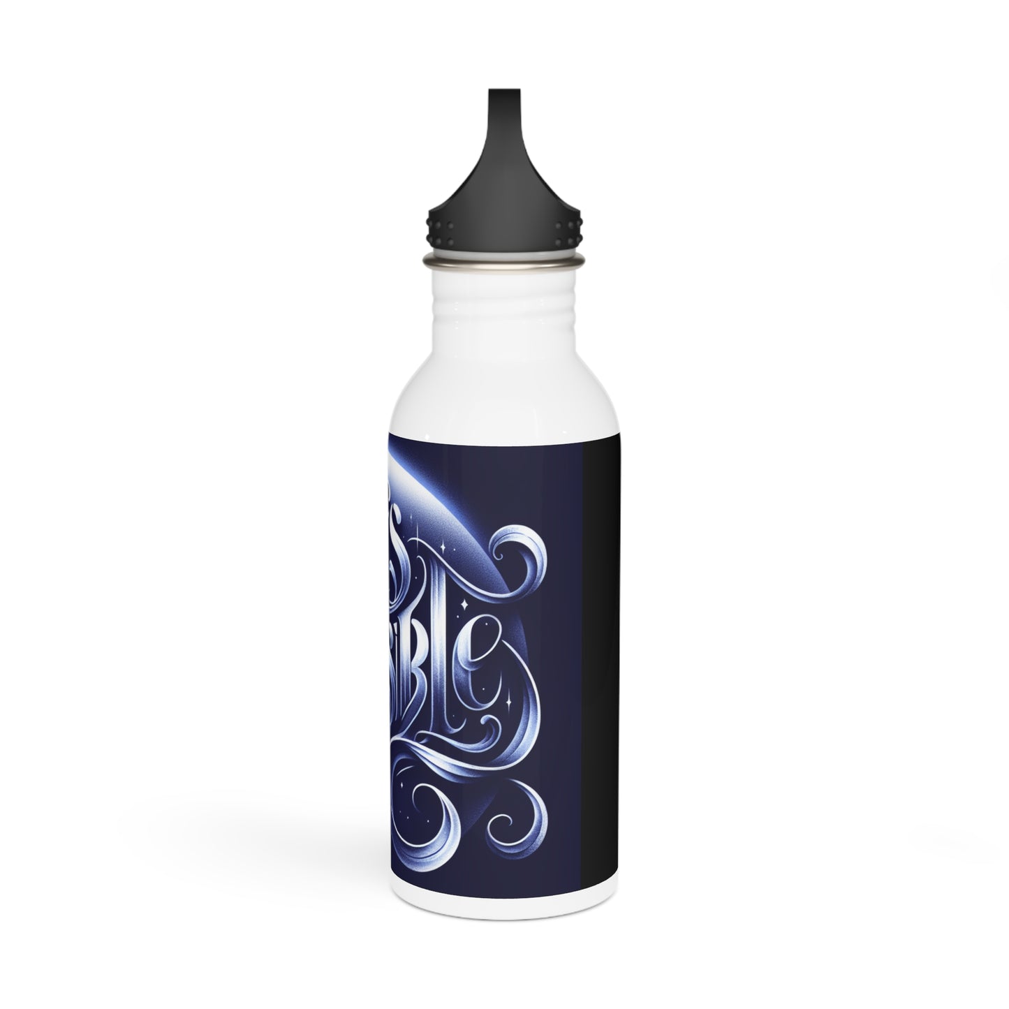 Inspirational Stainless Steel Water Bottle – "It's Possible" - Motivational Hydro Flask for Active Lifestyle