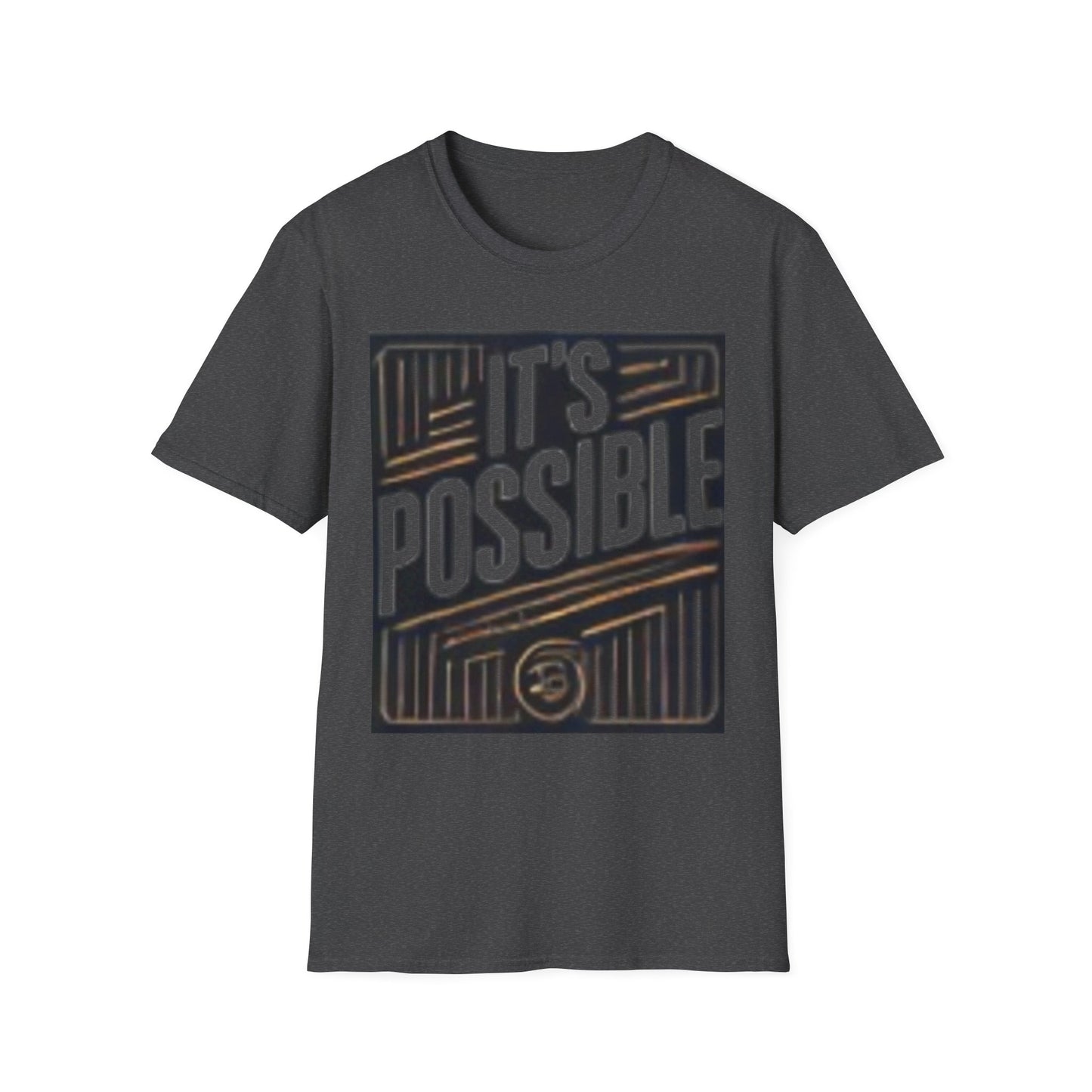 "It's Possible" Motivational Unisex Softstyle T-Shirt