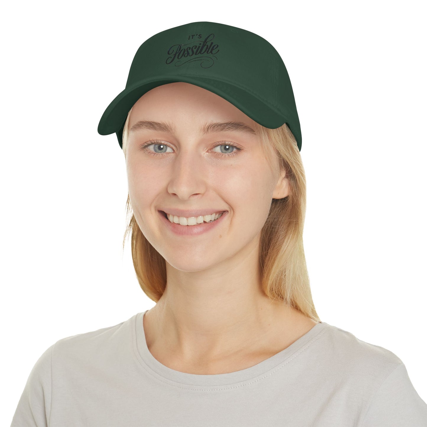 "It's Possible" Motivational Low Profile Baseball Cap