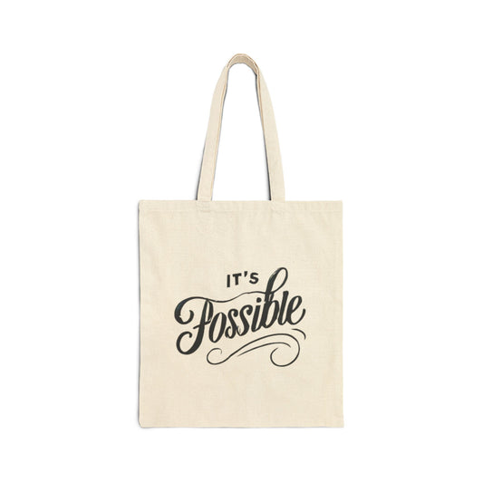 "It's Possible" Motivational Tote Bag