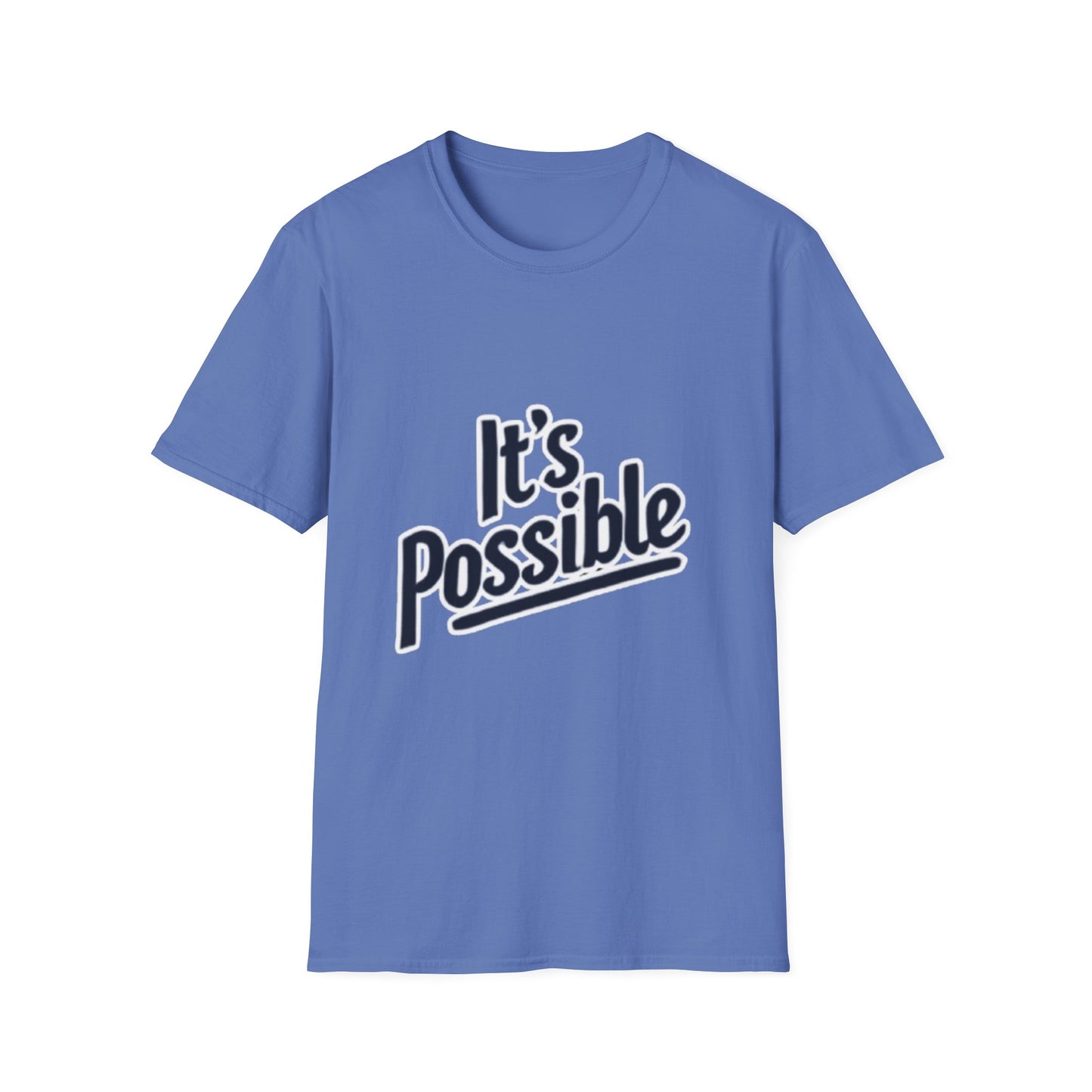 "It's Possible" Motivational Unisex Softstyle T-Shirt