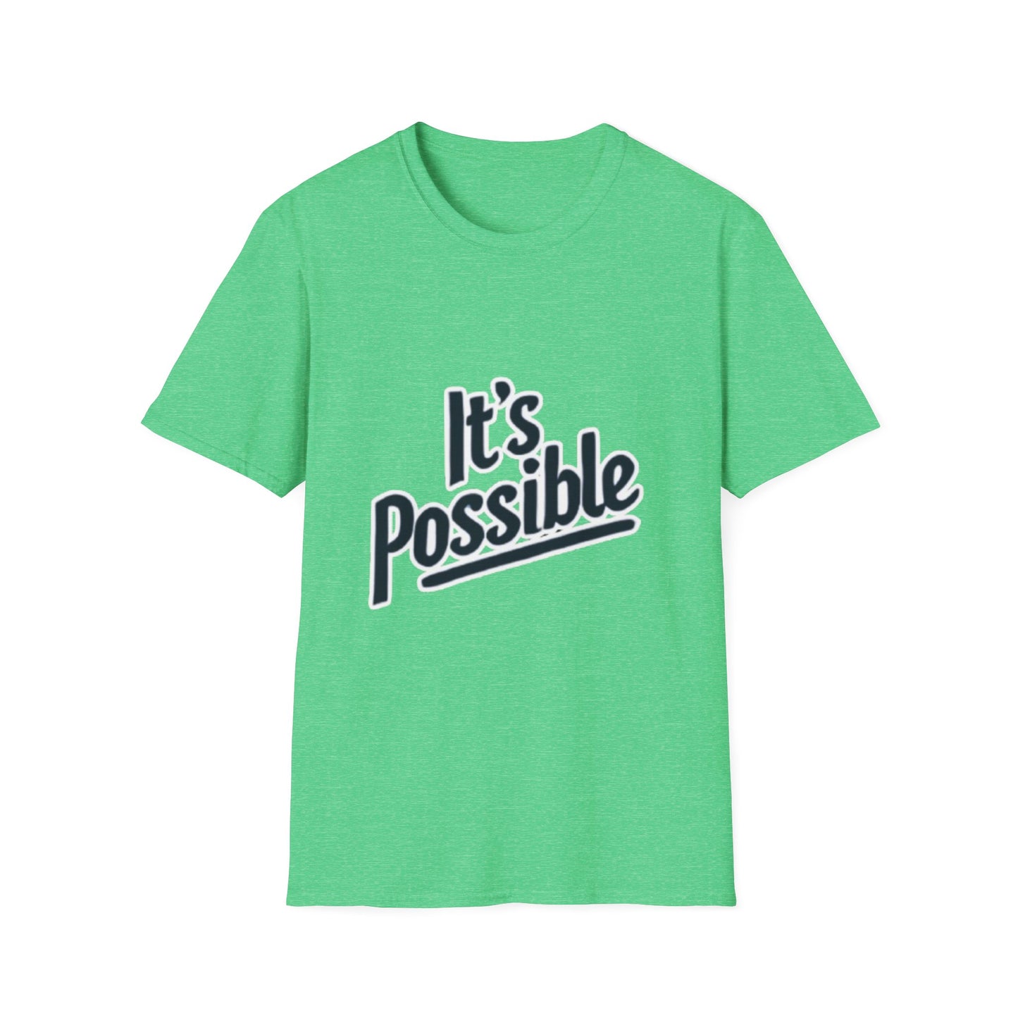 "It's Possible" Motivational Unisex Softstyle T-Shirt