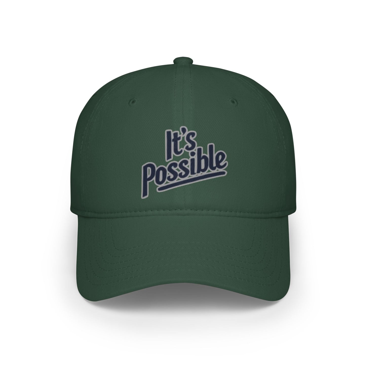 "It's Possible" Motivational Low Profile Baseball Cap