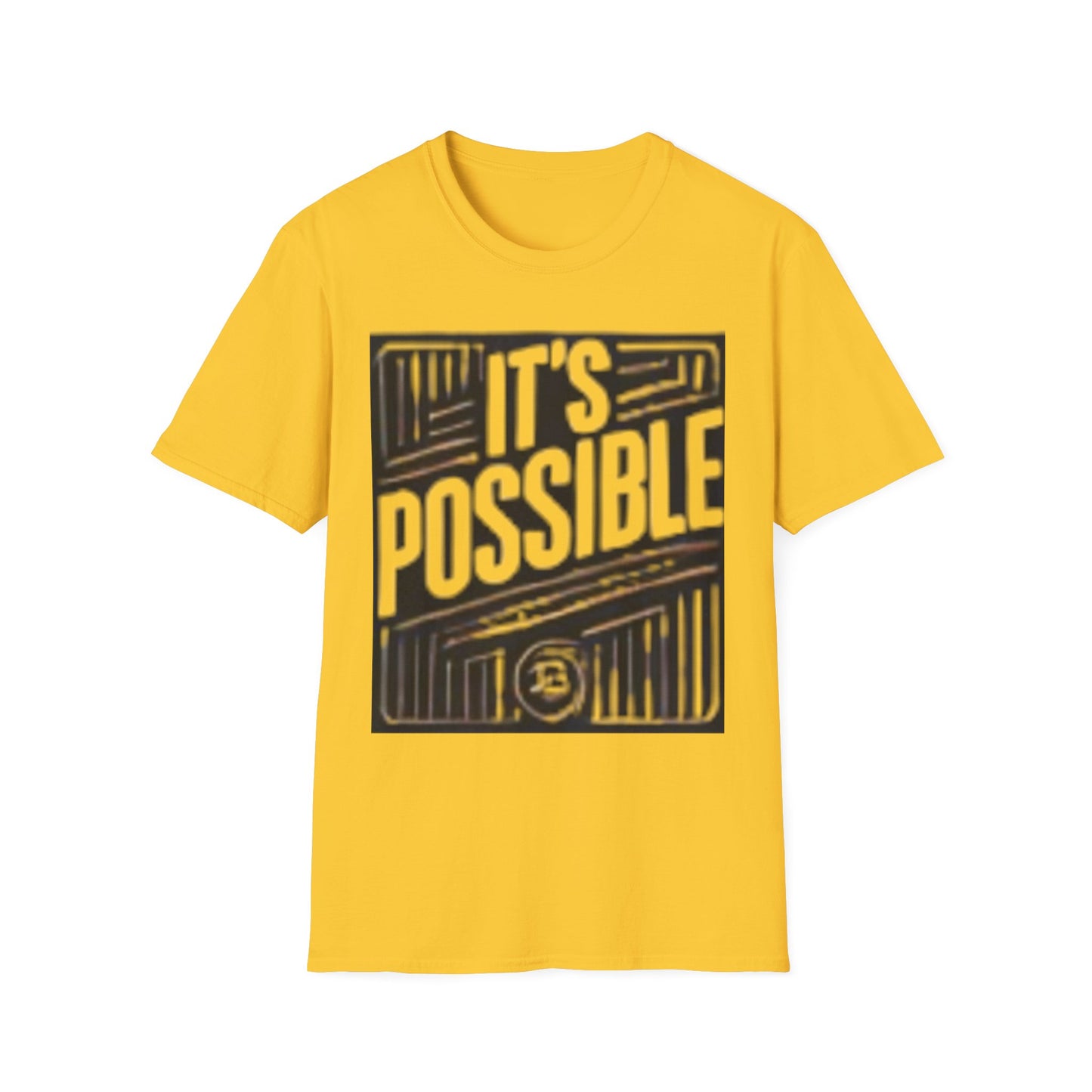 "It's Possible" Motivational Unisex Softstyle T-Shirt