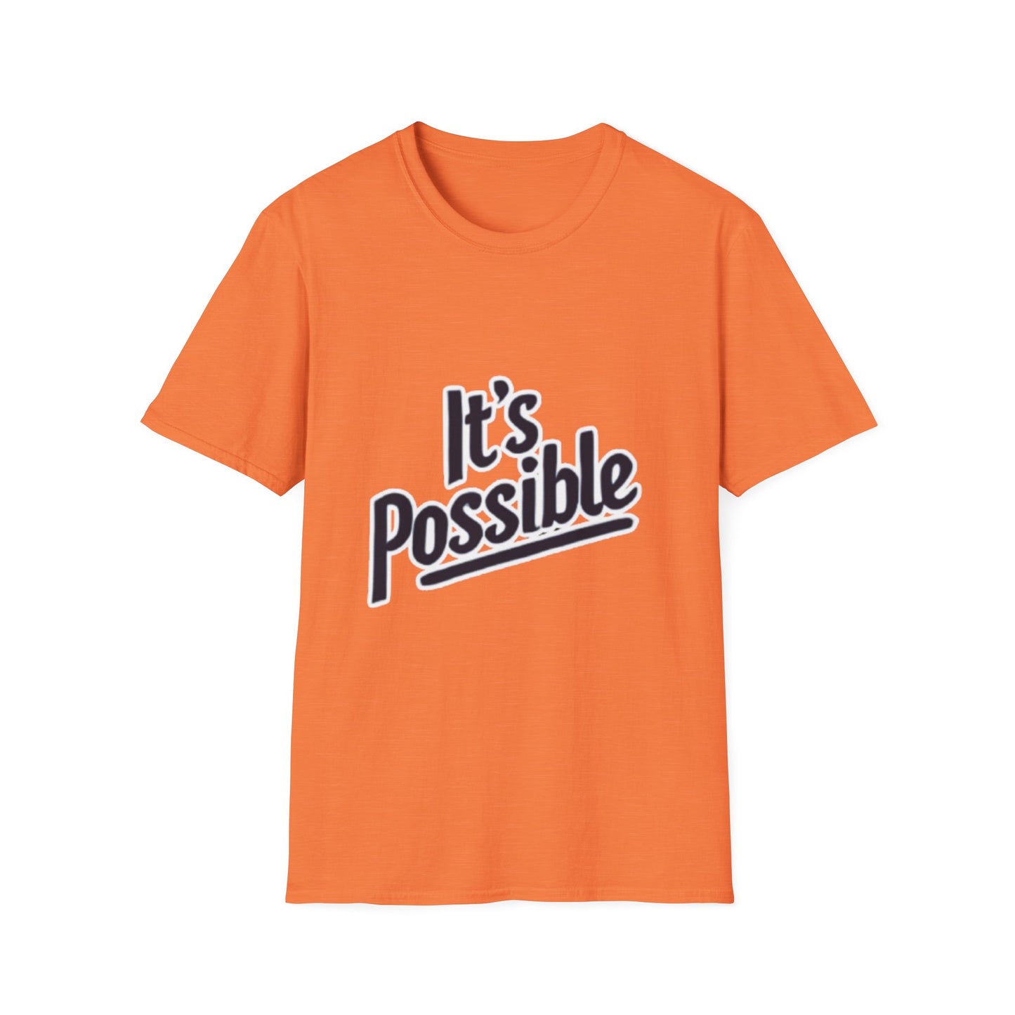 "It's Possible" Motivational Unisex Softstyle T-Shirt