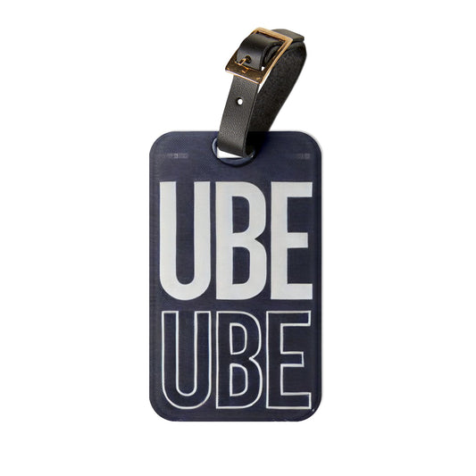 'UBE' Luggage Tag Blue