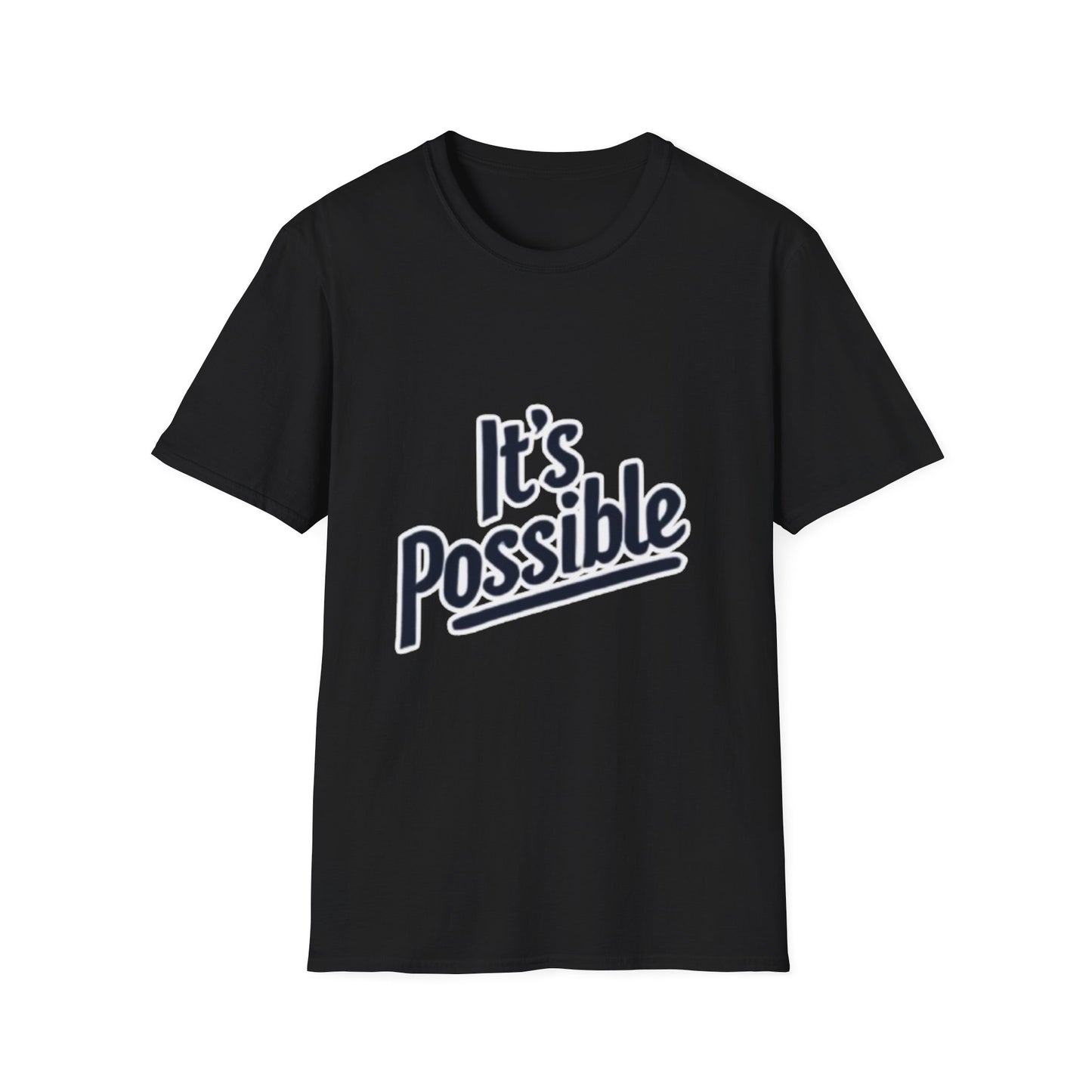 "It's Possible" Motivational Unisex Softstyle T-Shirt