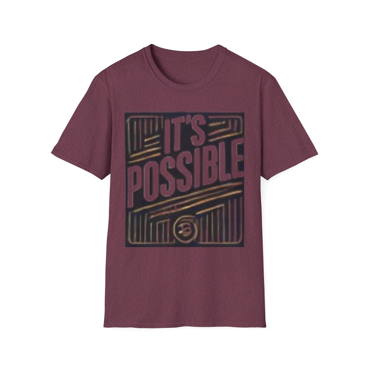 "It's Possible" Motivational Unisex Softstyle T-Shirt