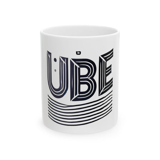 Stylish UBE Ceramic Mug - Perfect for Coffee Lovers & Gift Giving