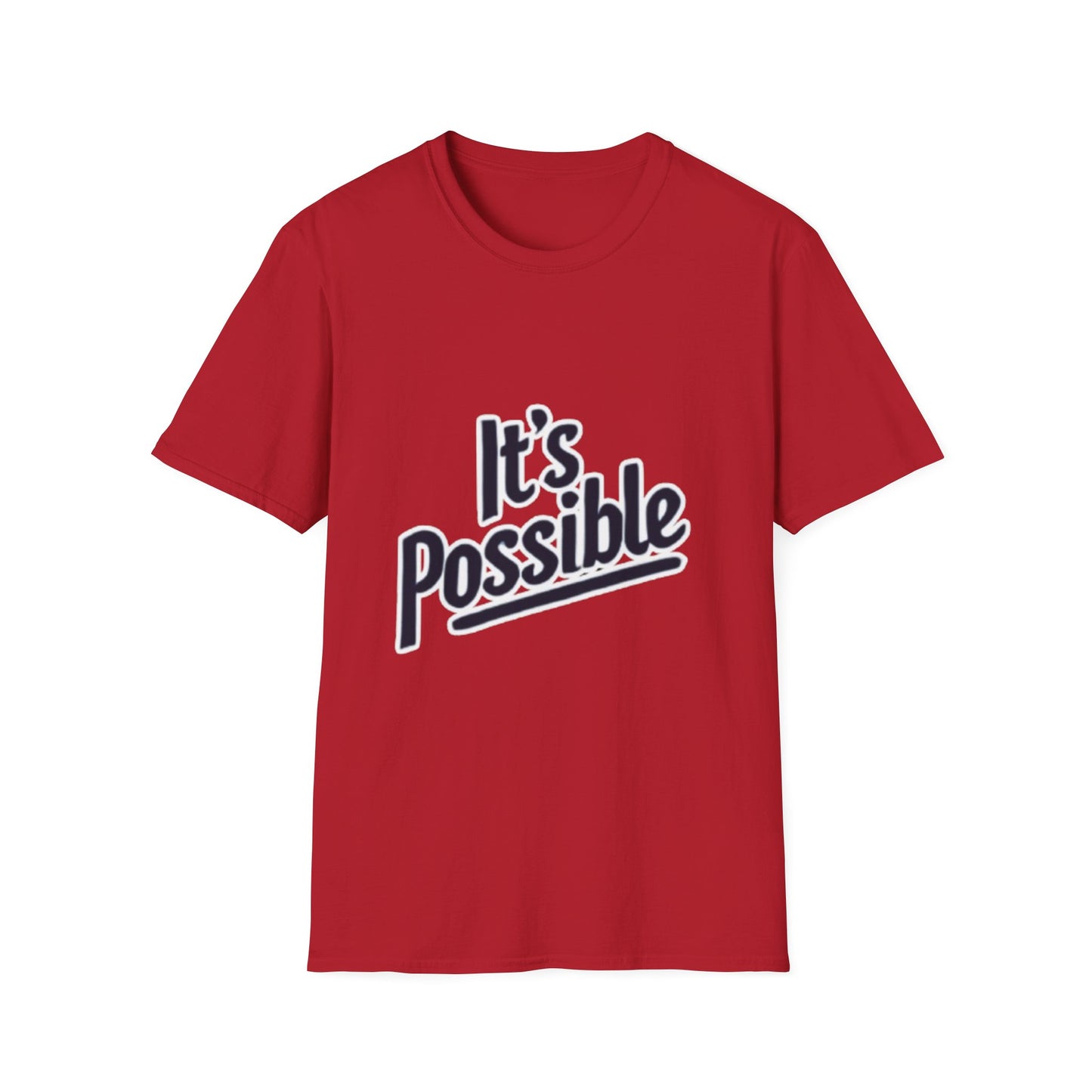 "It's Possible" Motivational Unisex Softstyle T-Shirt