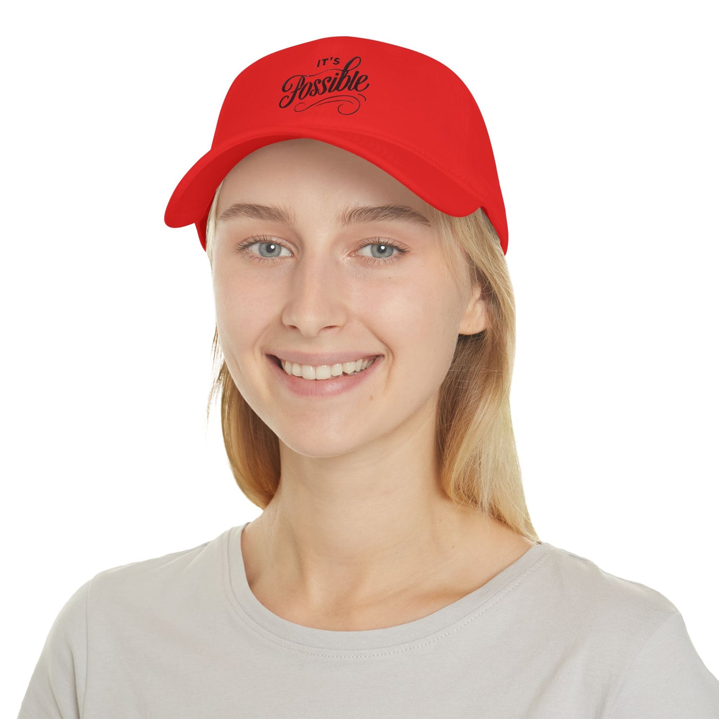 "It's Possible" Motivational Low Profile Baseball Cap