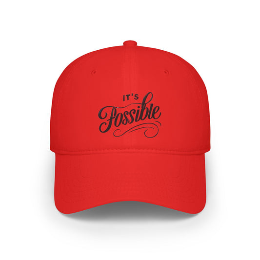 "It's Possible" Motivational Low Profile Baseball Cap